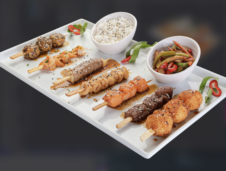 Brochettes mixtes