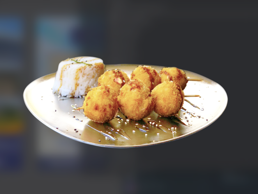 boulettes saumon fromage